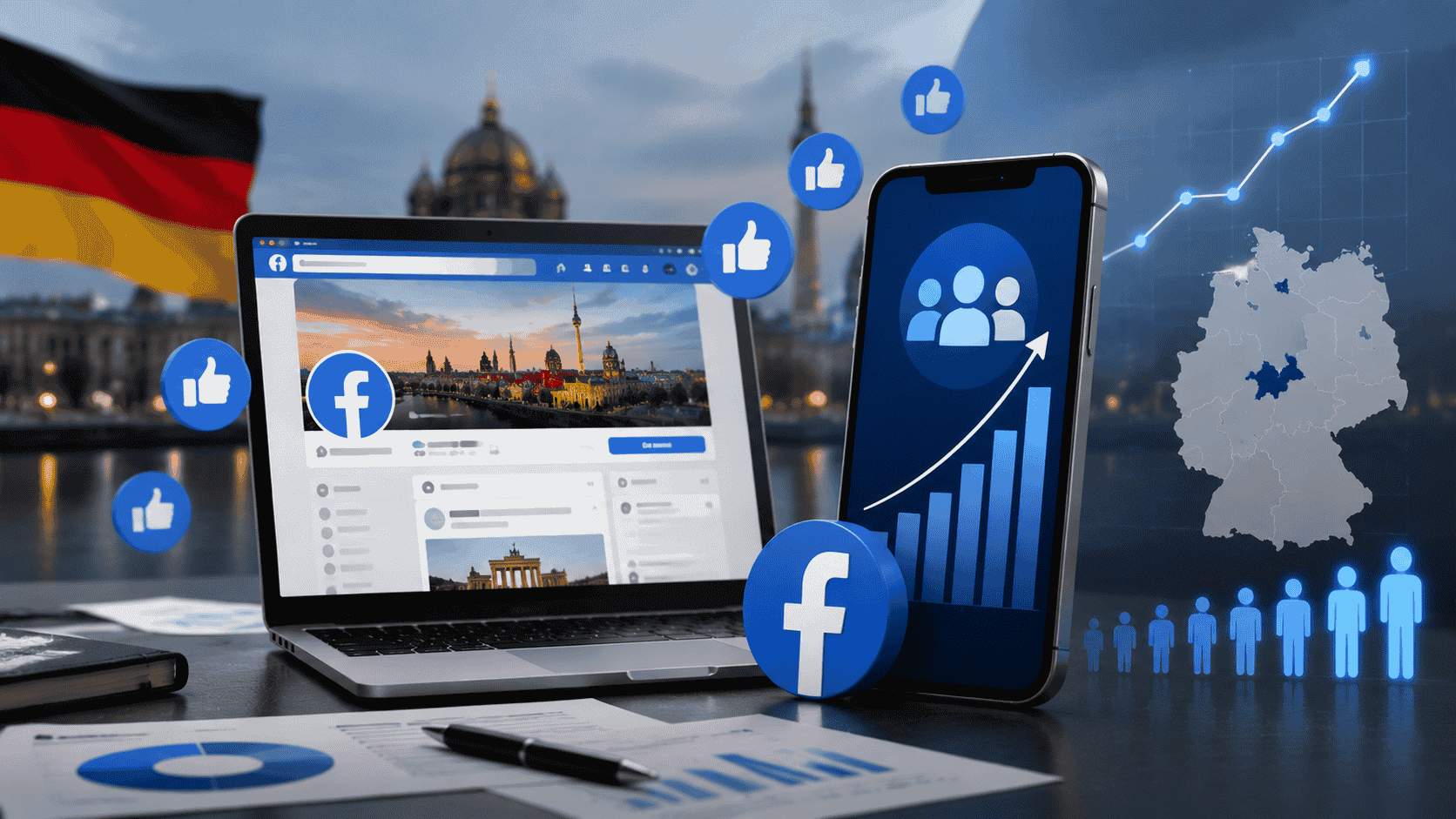 How Many Followers Does a German Facebook Page Need to Look Credible?