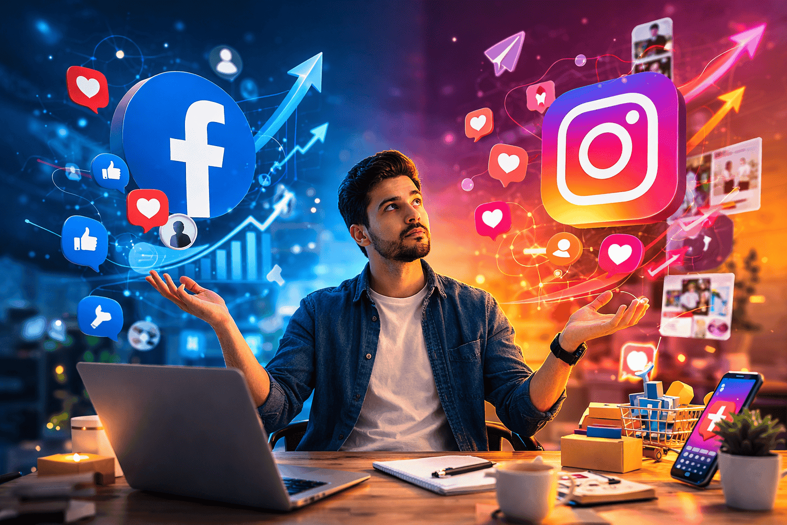 Facebook vs. Instagram in 2026: Where Should Small Businesses Buy Engagement?