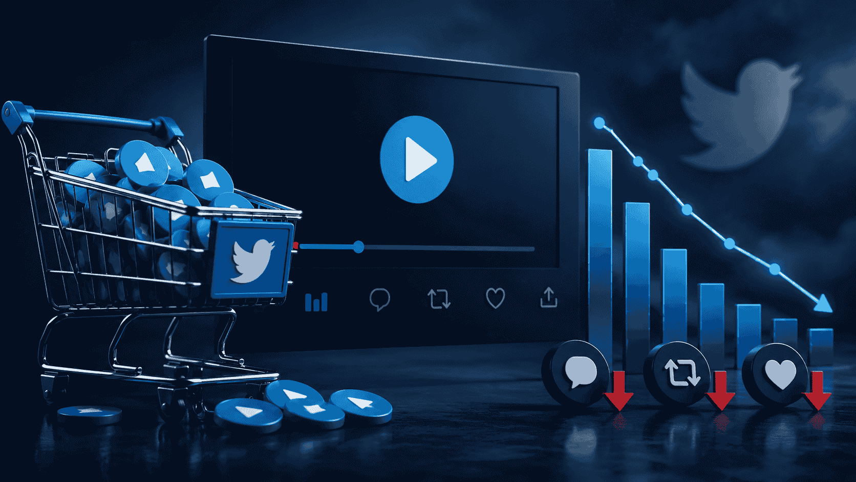 Ich habe Twitter Video Aufrufe gekauft – Das ist mit meinem Engagement passiert