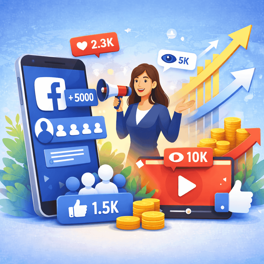 Buy Facebook Followers, Likes, and Views: Complete Growth Guide
